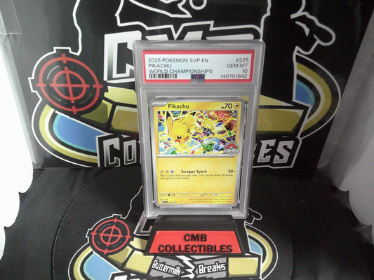 2025 Pokemon SVP EN - Pikachu - PSA 10.