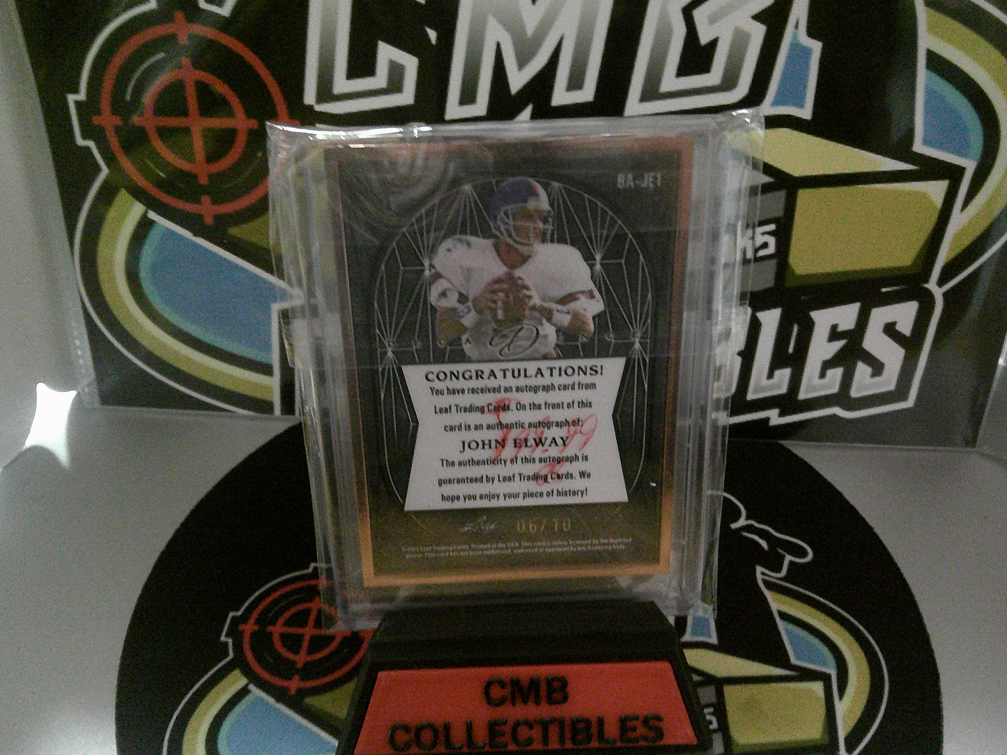 2022 Leaf #BA-JE1 John Elway Autographed