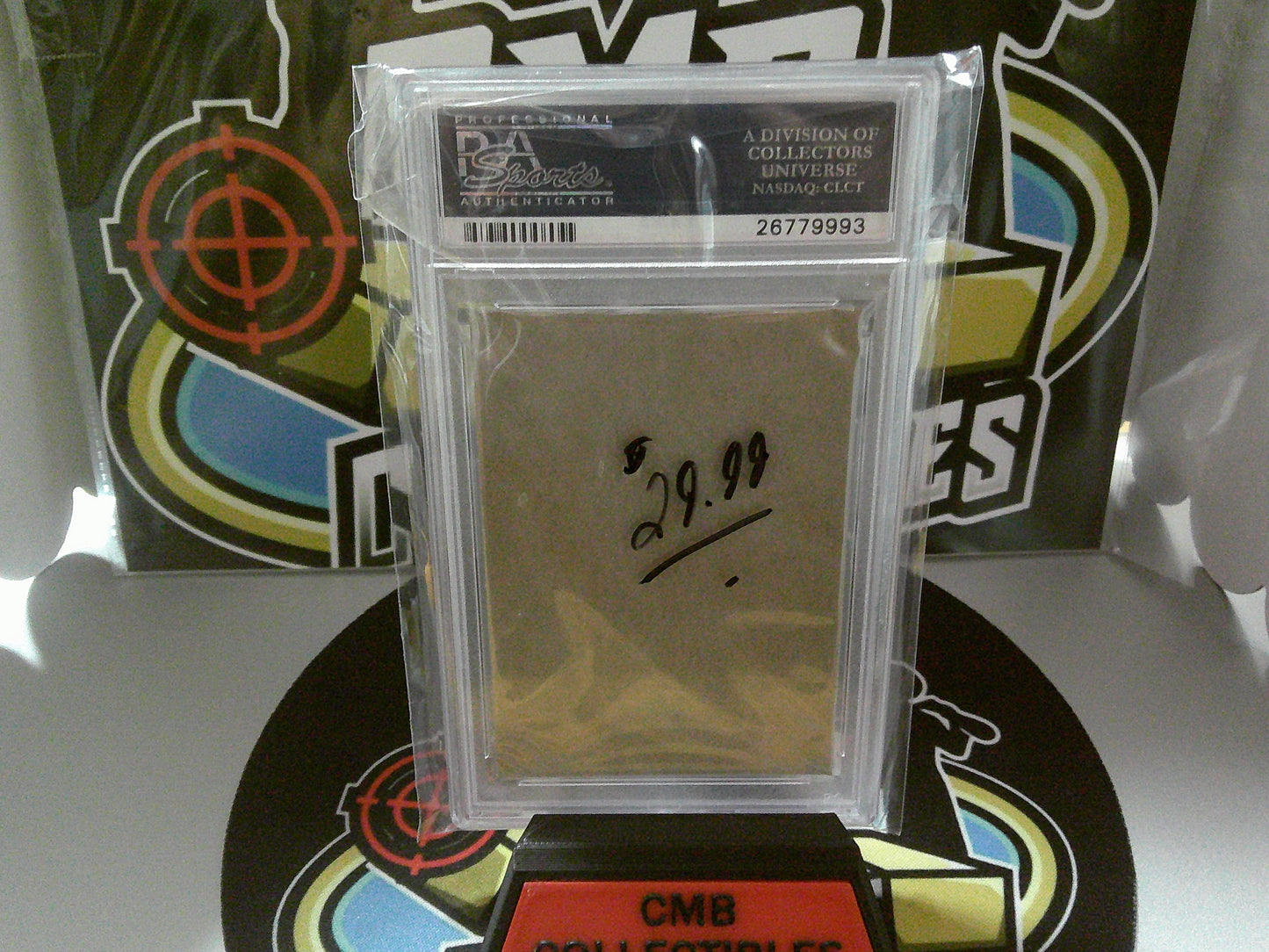 1962 Post Cereal #7 Yogi Beera Hand Cut - PSA Authentic