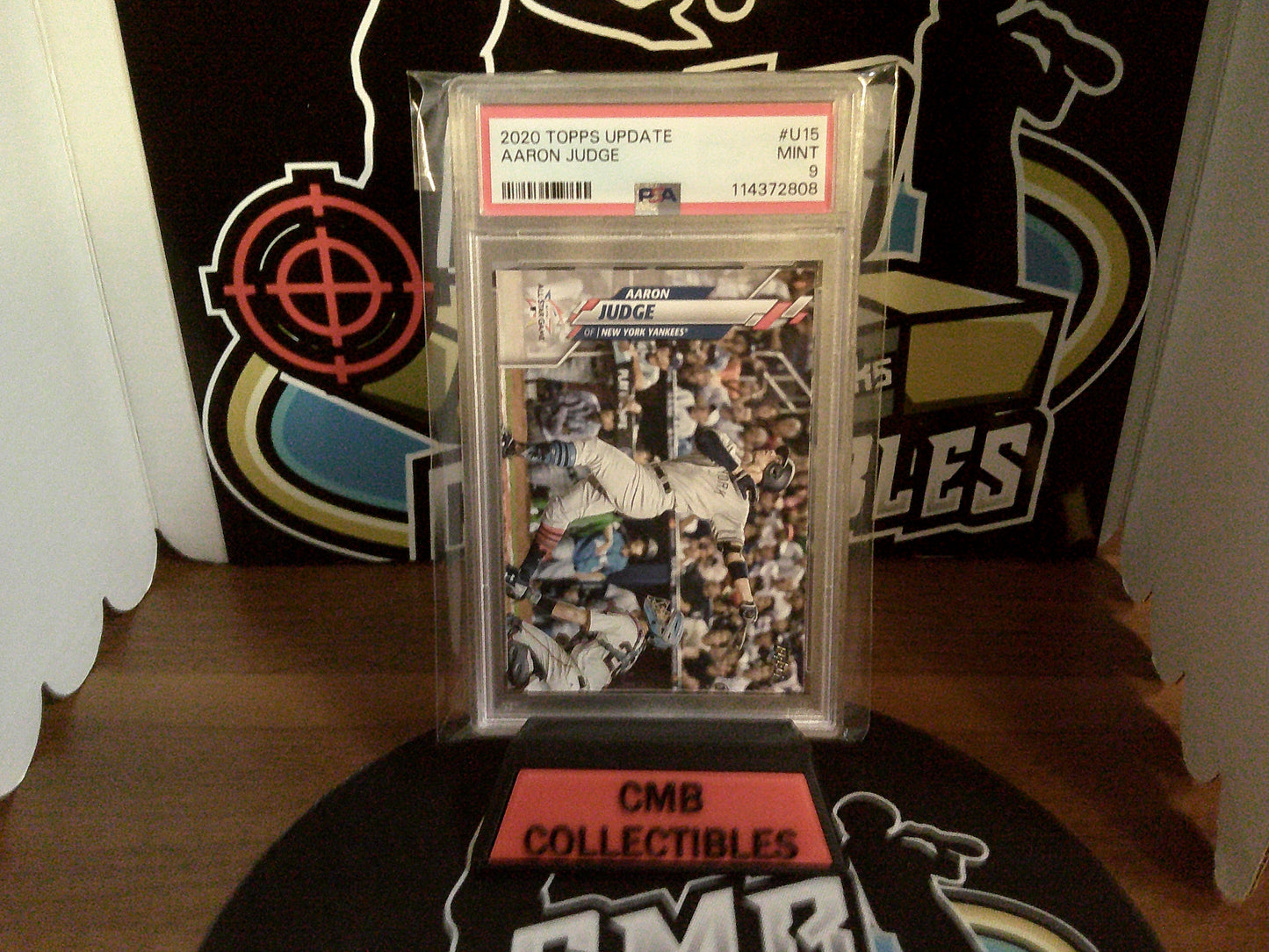 2020 Topps Update Aaron Judge #U15 PSA 9