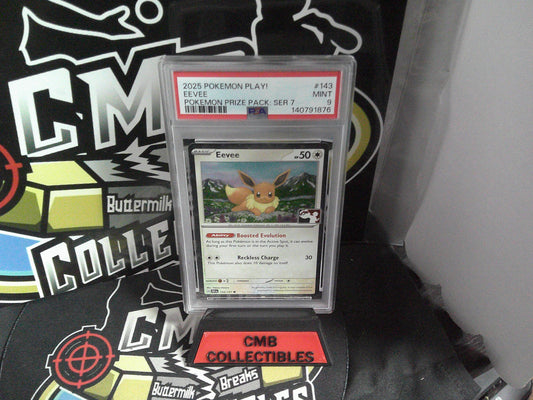 2025 Pokemon Play! - EEVEE - PSA 9.