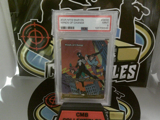 2025 MTG MAR EN #0030 Winds of Change - PSA MINT 9