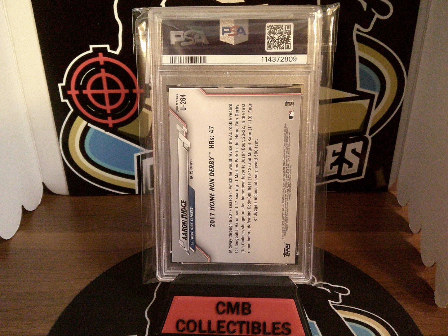 2020 Topps Update Aaron Judge #U264 PSA 9