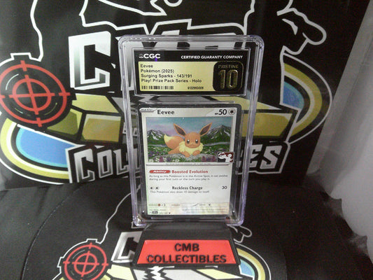 2025 Pokemon Play! - Eevee - CGC Pristine 10.
