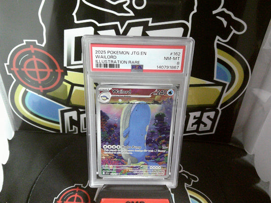 2025 Pokemon JTG EN - Wailord - PSA 8.