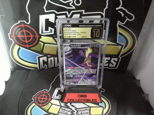 2025 Pokemon - Toxtricity - CGC Pristine 10.
