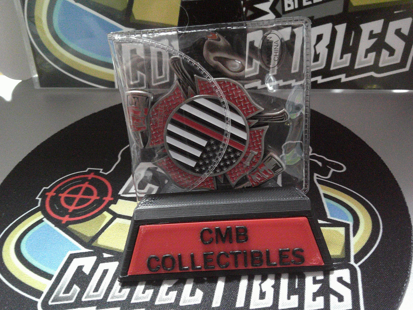 AFL Challenge Coin - RED FLAG FIRE RESCUE
