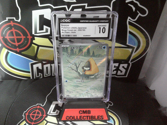 2025 Pokemon - Snorunt - CGC 10.