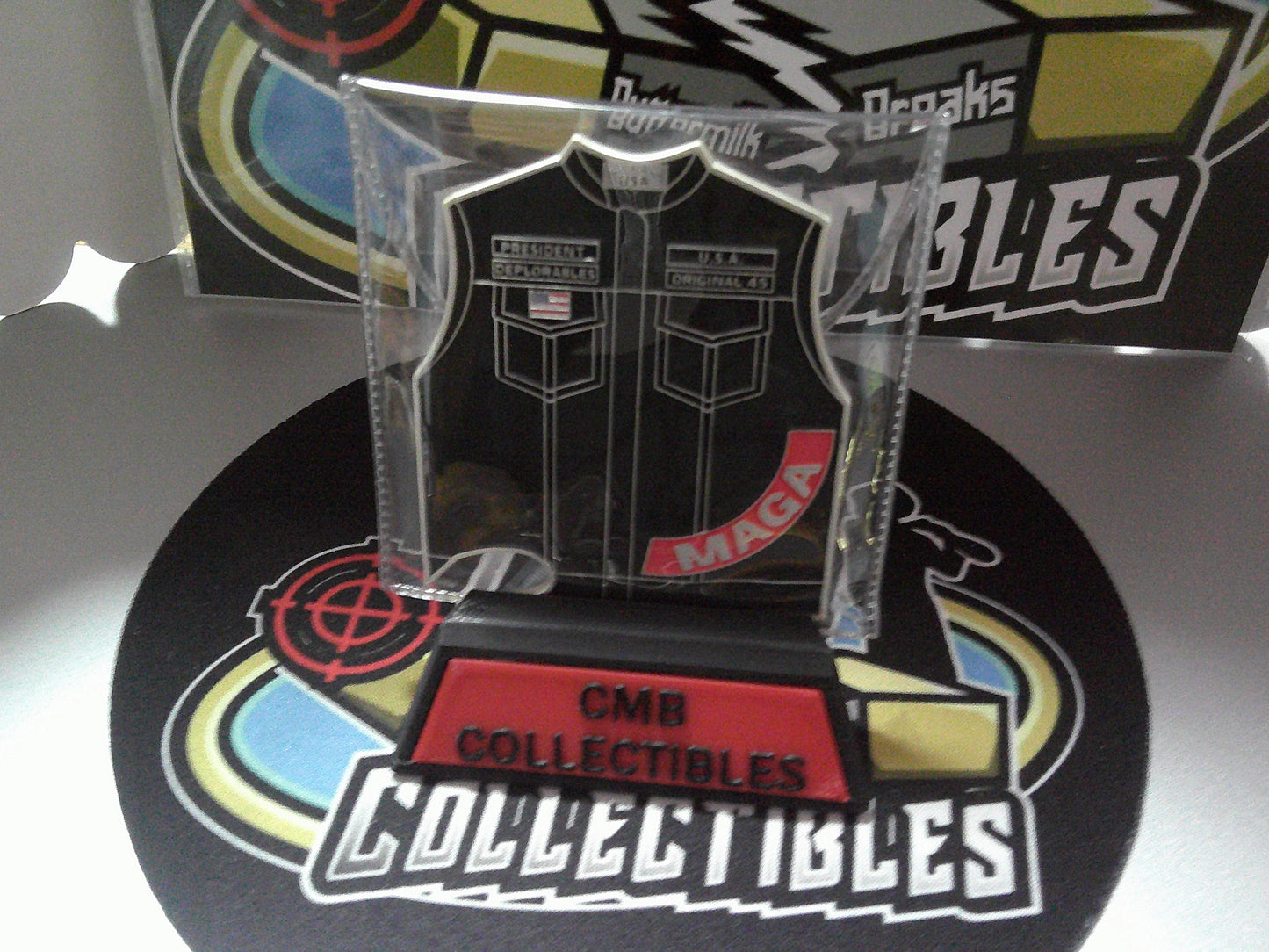AFL Challenge Coin - BIKERS FOR TRUMP