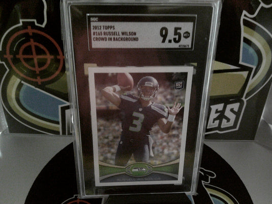 2012 Topps #165 Russell Wilson - SGC 9.5 MT+