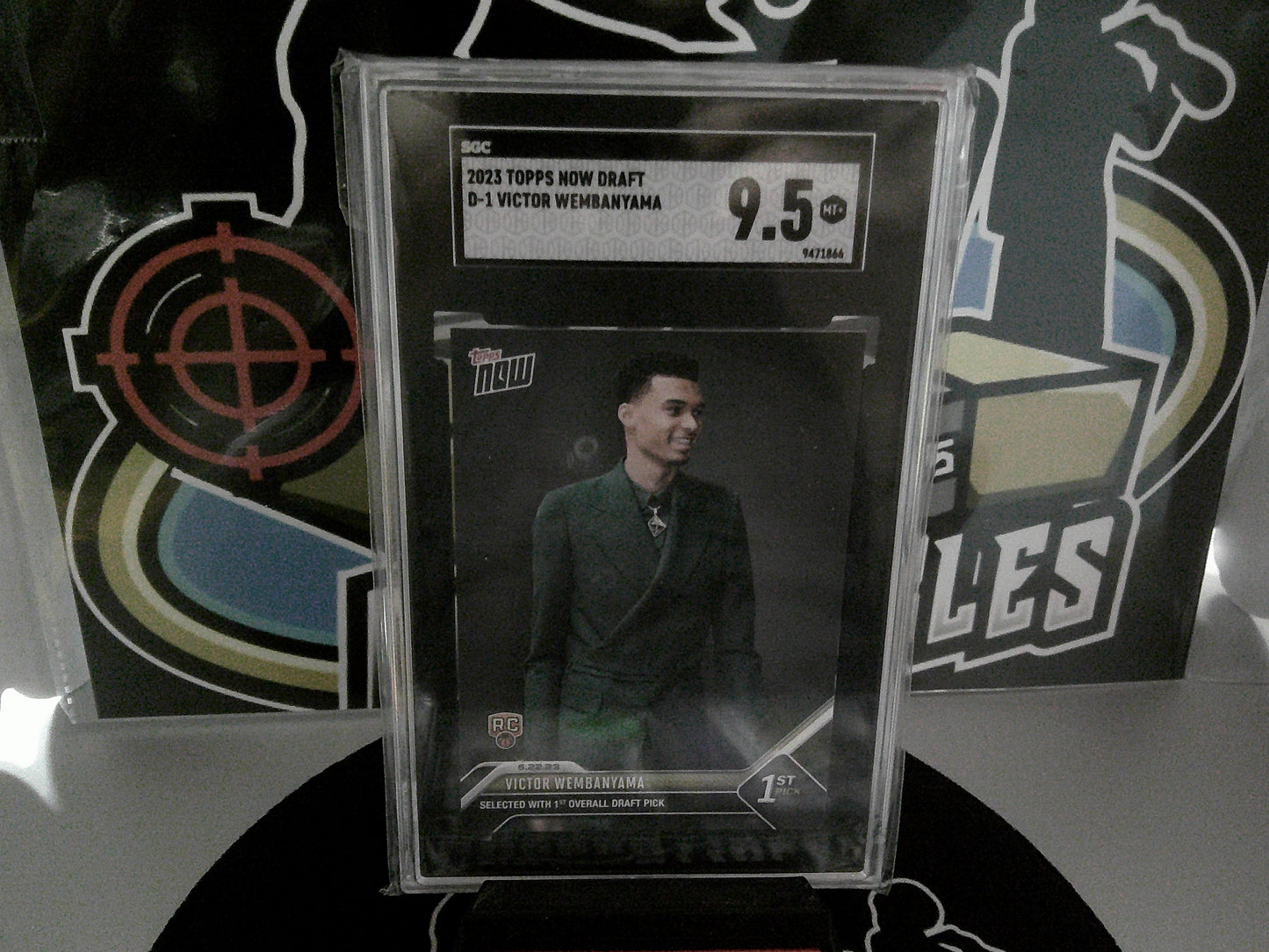 2023 Topps Now Draft D-1 Victor Wembanyama SGC 9.5