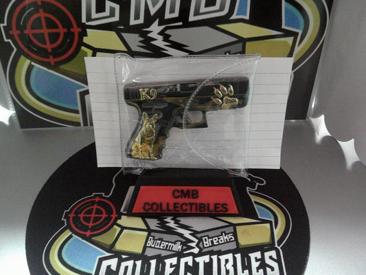 AFL Challenge Coin - GOLD K9 PISTOL