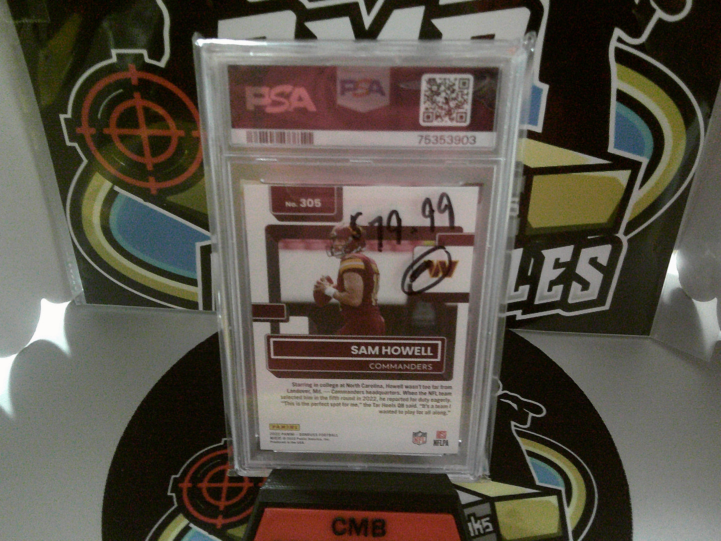 2022 Donruss #305 Sam Howell - PSA 10 GEM MT