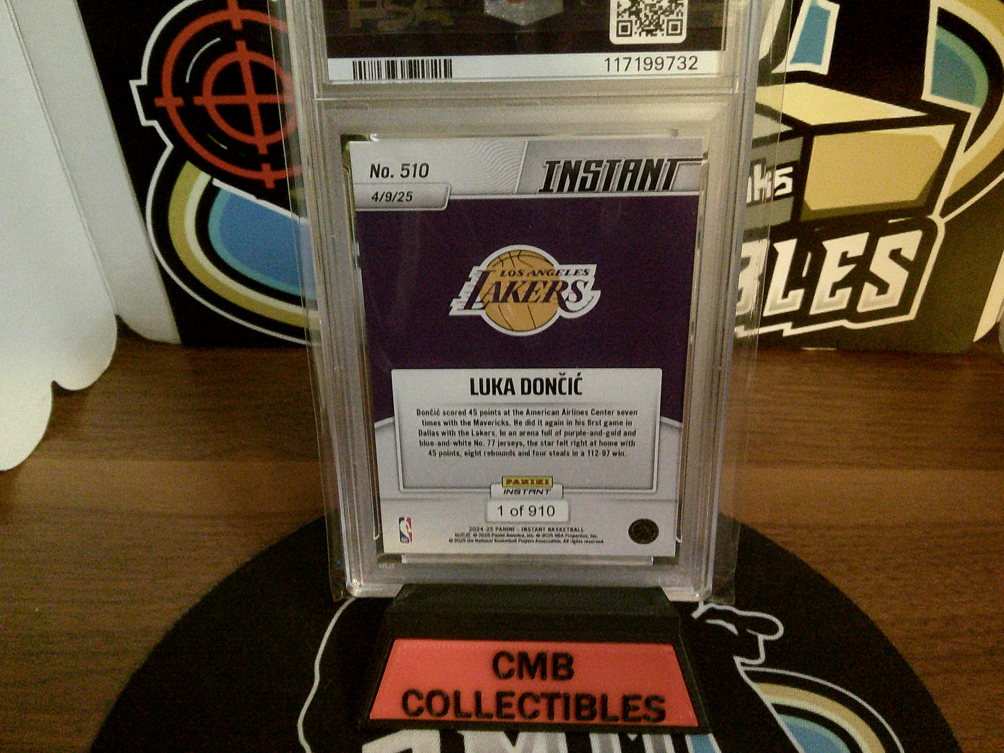 2024 Panini Instant NBA Luka Doncic #510 PSA 10