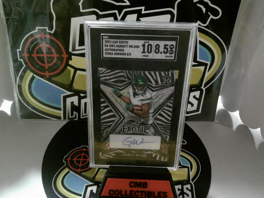 2022 Leaf Exotic BA-GW1 Garret Wilson Auto - SGC AUTO 10/ Grade 8.5 NM-MT+