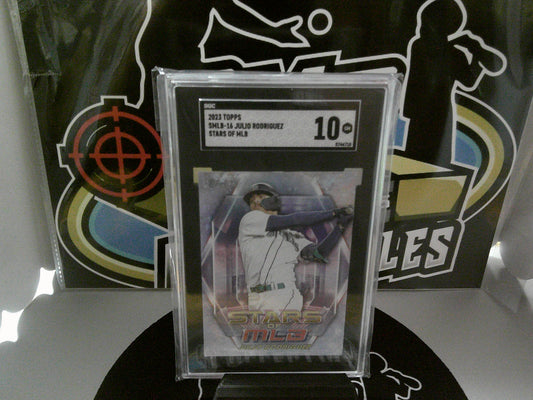 2023 Topps SMLB-16 Julio Rodriguez Stars of MLB - SGC 10 GM