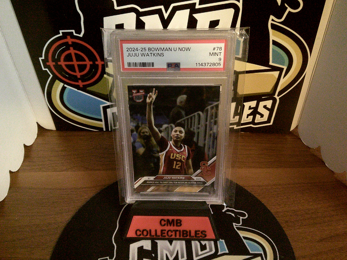 2024-25 Bowman U Now Juju Watkins #78 PSA 9