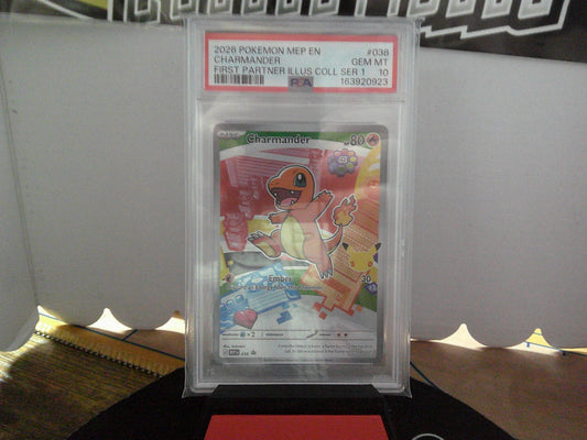 2026 CHARMANDER FIRST PARTNER PSA10