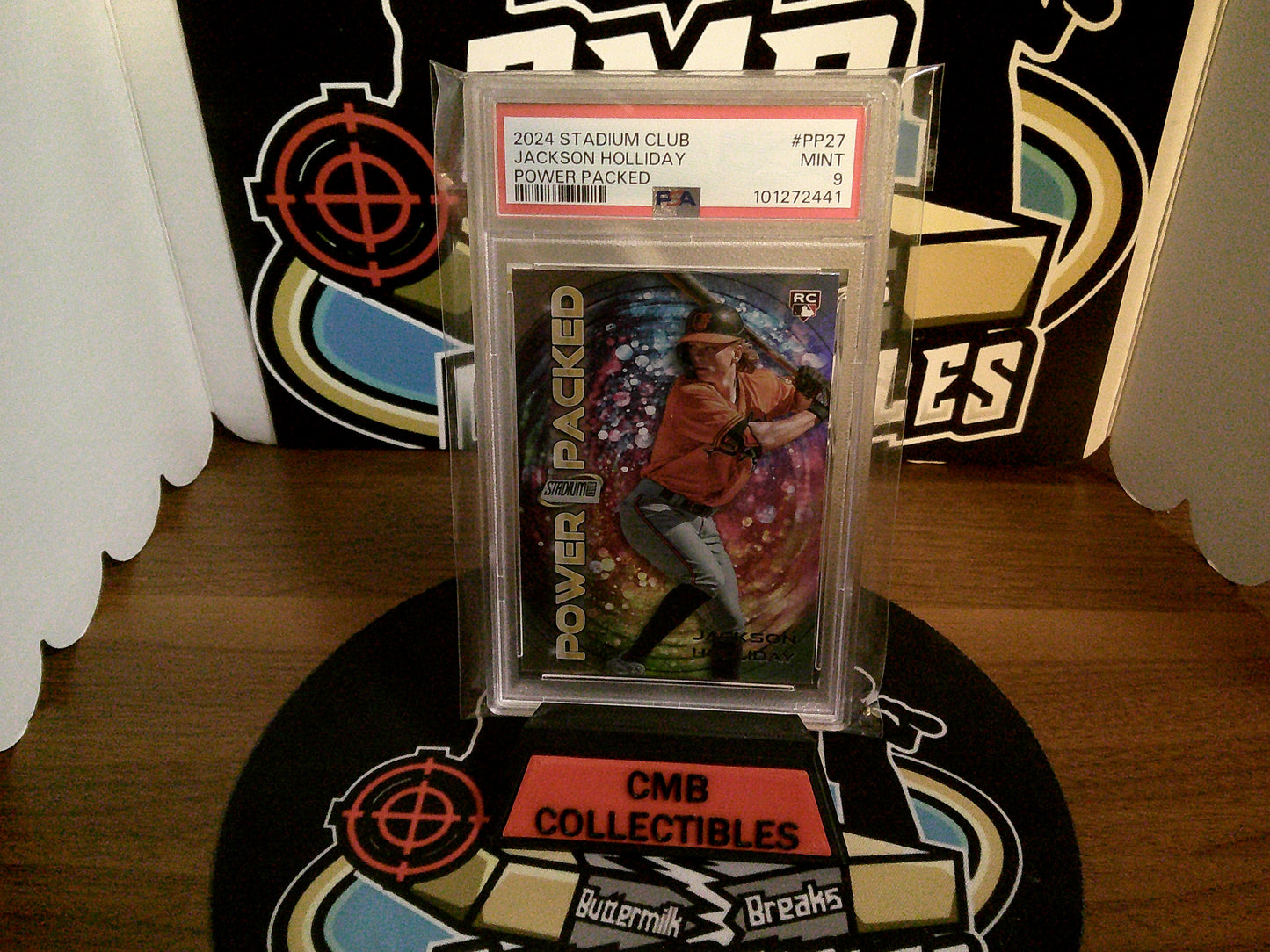 2024 Stadium Club Jackson Holliday Power Packed #PP27 PSA 9