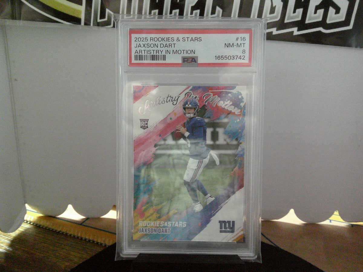 2025 ROOKIES & STARS JAXSON DART PSA 8