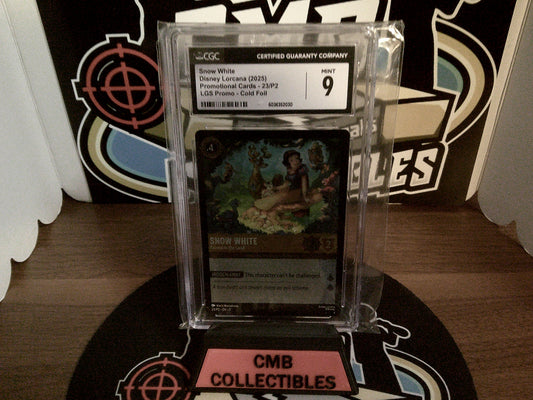 Snow White Disney Lorcana (2025) Promotional Cards - 23/P2 LGS Promo CGC 9