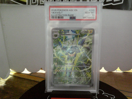 2026 POKEMON VIKAVOLT ASC 230/217 PSA10