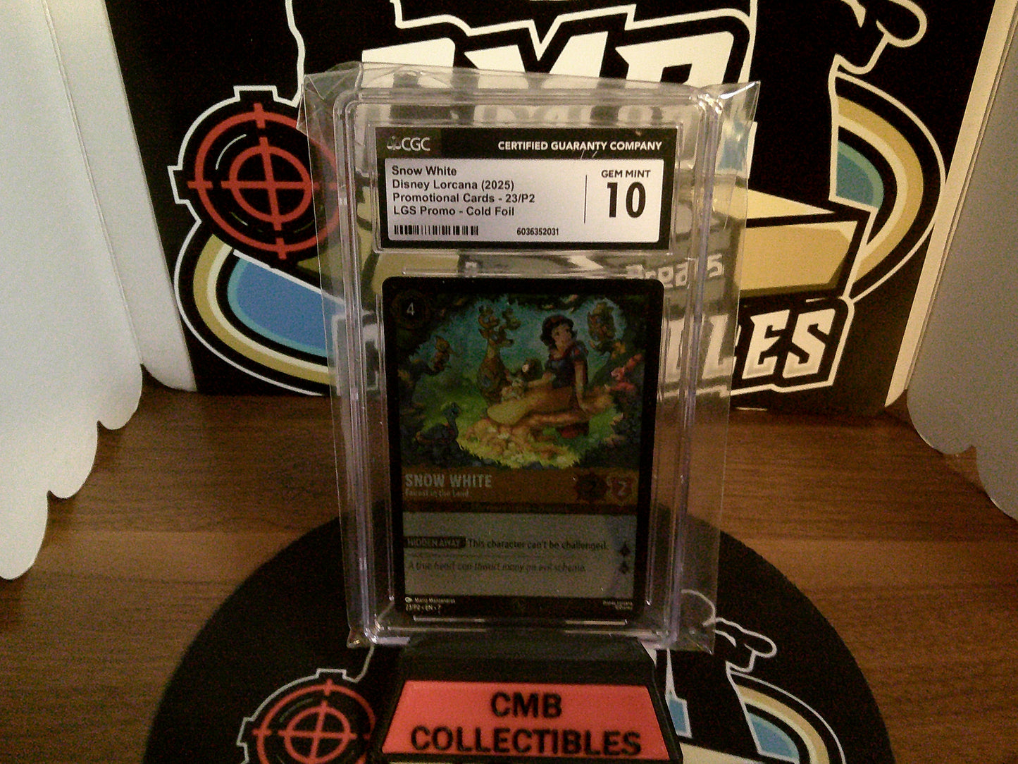 Snow White Disney Lorcana (2025) Promotional Cards - 23/P2 LGS Promo CGC 10