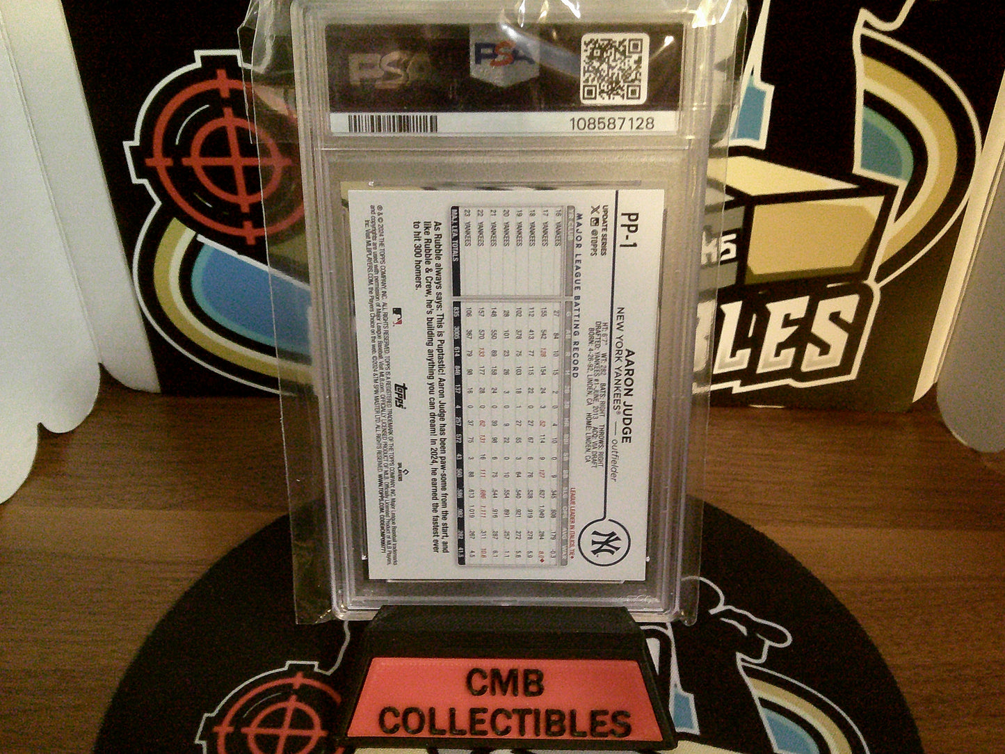 2024 Topps Update Aaron Judge Paw Patrol #PP1 PSA 8