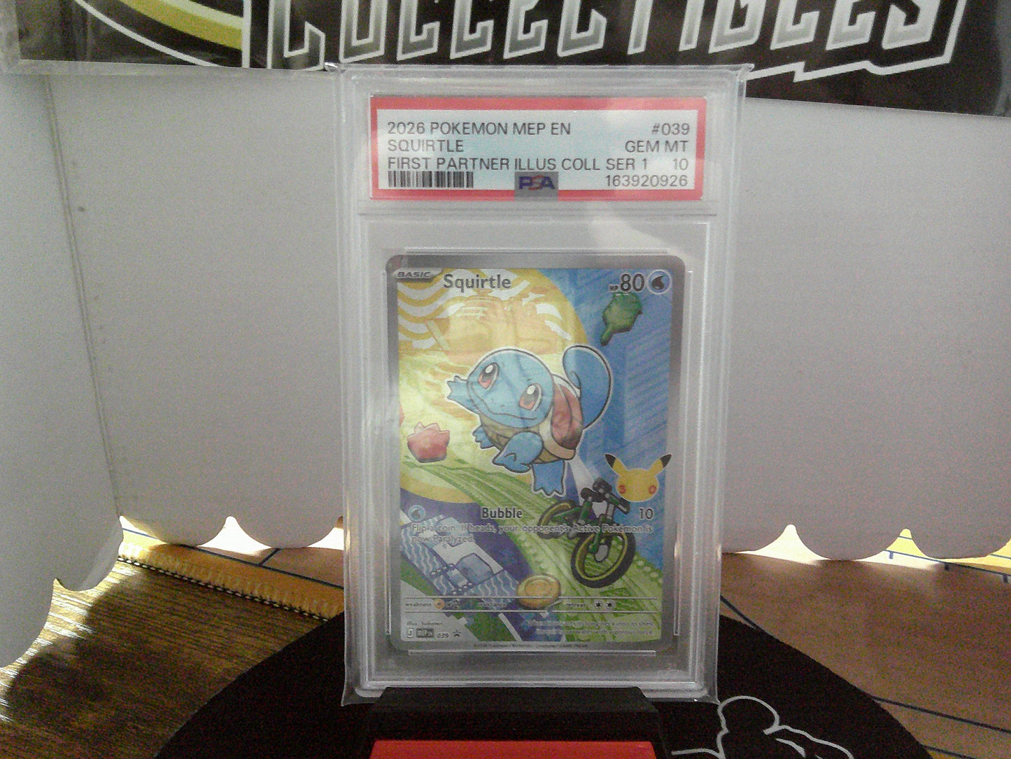 2026 POKEMON FIRST PARTNER SQUIRTLE PSA10