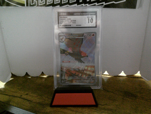 PERFECT ORDER 091/088 TALONFLAME CGC 10