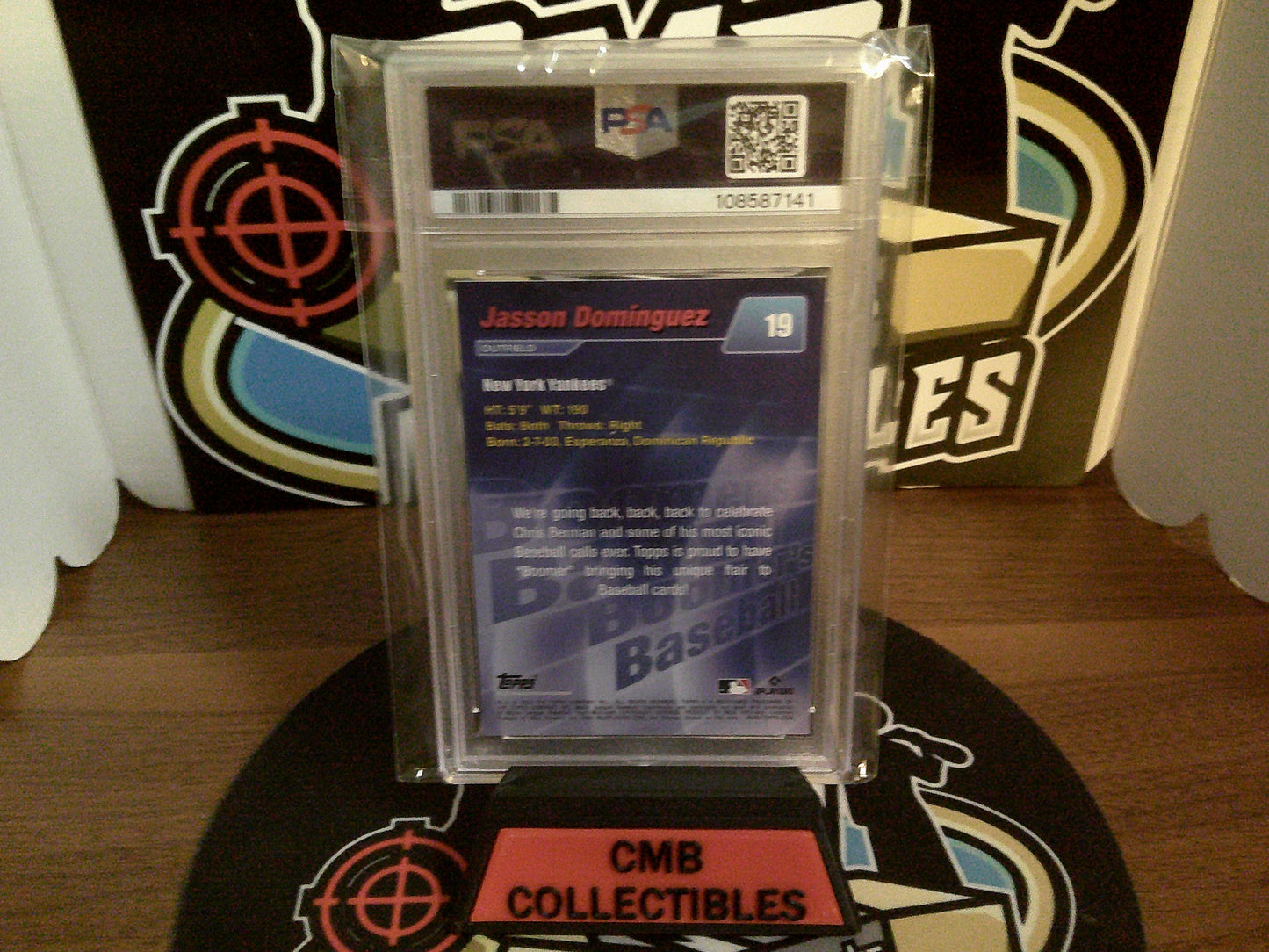 2024 Topps X Berman Jasson Dominguez #19 PSA 10