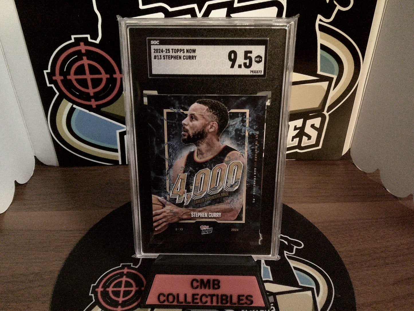 2024-25 Topps Now #13 Stephen Curry SGC 9.5