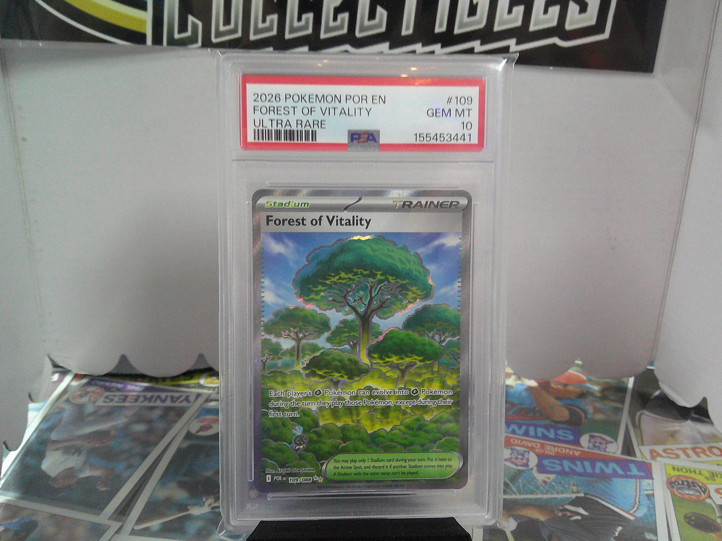 2026 POKEMON FOREST OF VITALITY POR 109/088 PSA10