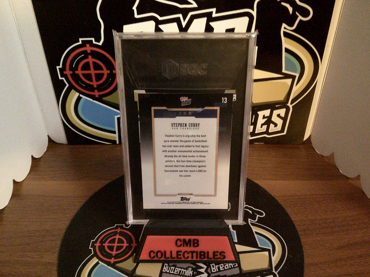 2024-25 Topps Now #13 Stephen Curry SGC 9.5