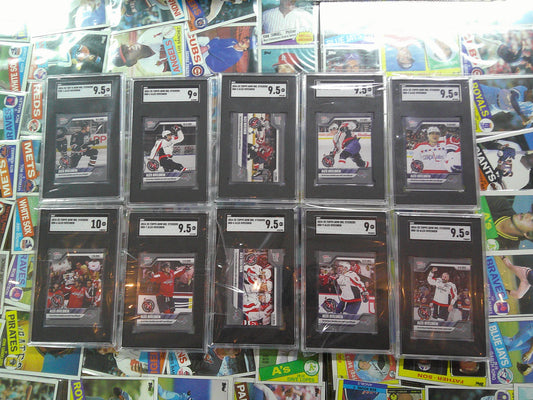2024-25 Topps Now NHL Stickers GR8-1-10 Alex Ovechkin SGC 9-10