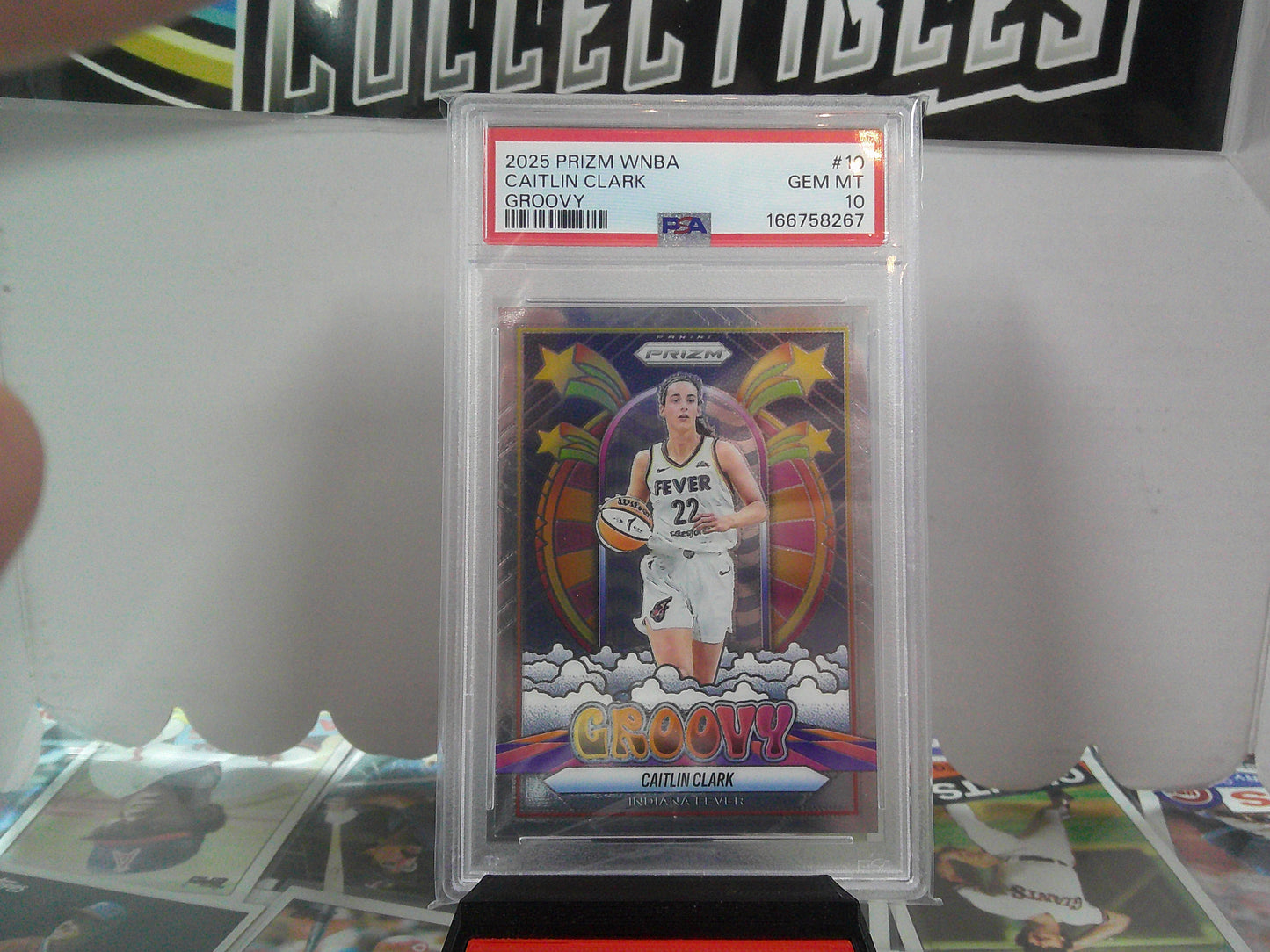 2025 PRIZM WNBA CAITLIN CLARK PSA10