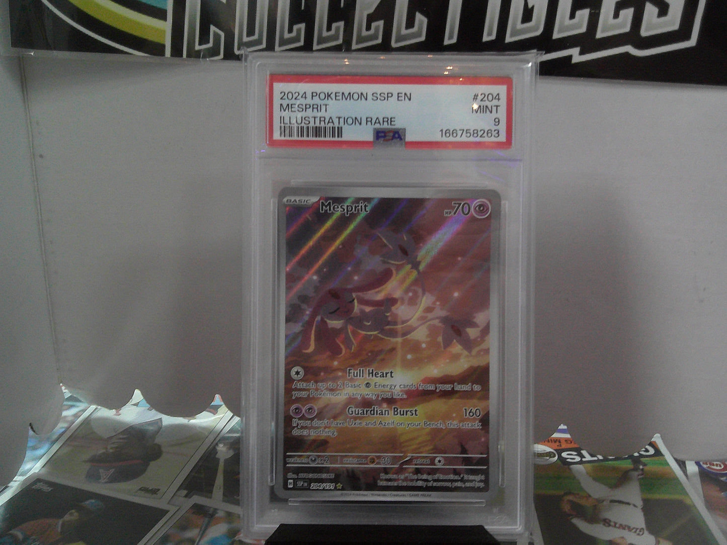2024 POKEMON MESPRIT SSP 204/191 PSA9