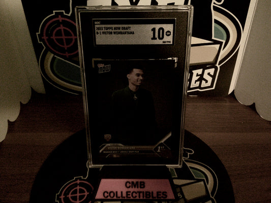 2023 Topps Now Draft D-1 Victor Wembanyama SGC 10