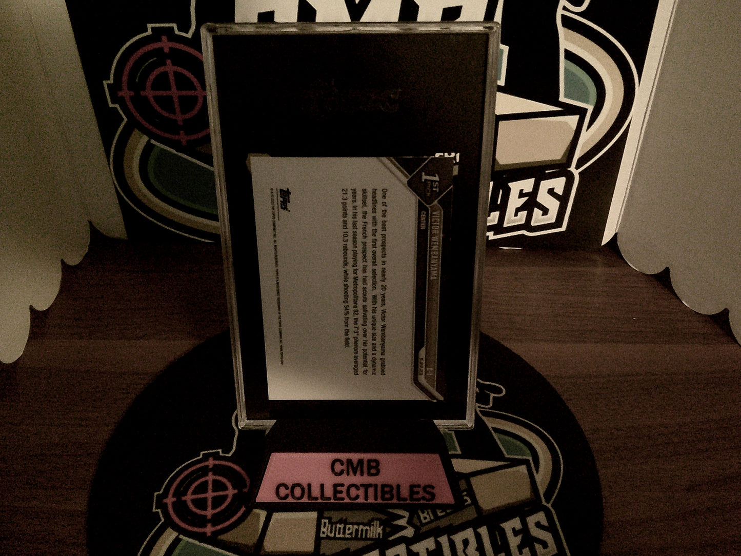 2023 Topps Now Draft D-1 Victor Wembanyama SGC 10