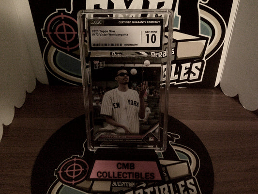 2023 Topps Now #472 Victor Wembanyama CGC 10