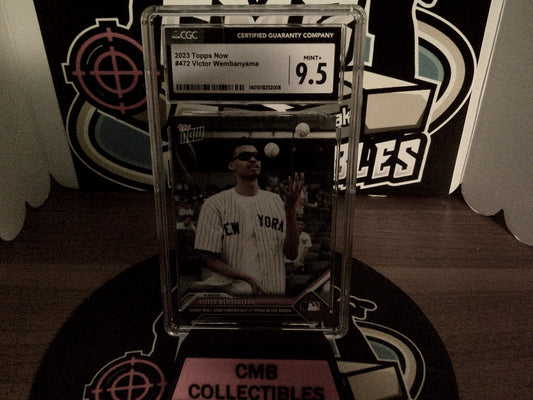 2023 Topps Now #472 Victor Wembanyama CGC 9.5