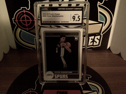 2023-24 Panini Hoops #298 Victor Wembanyama CGC 9.5