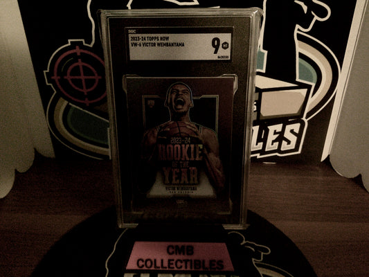 2023-24 Topps Now VW-6 Victor Wembanyama SGC 9