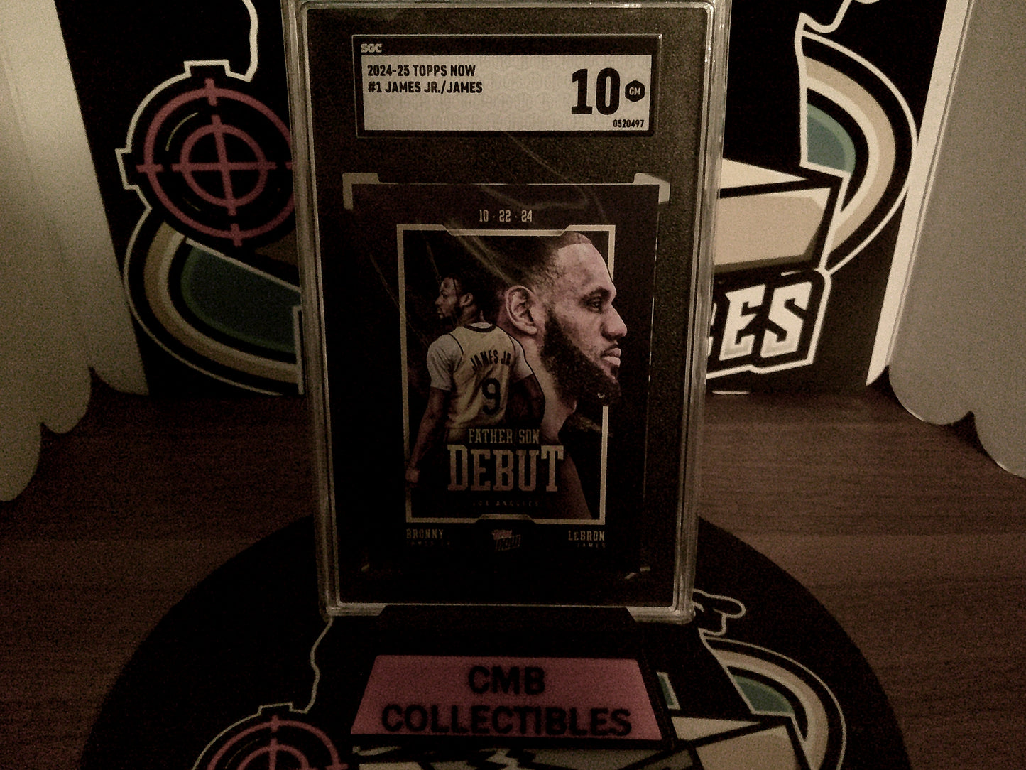 2024-25 Topps Now #1 James Jr./James SGC 10