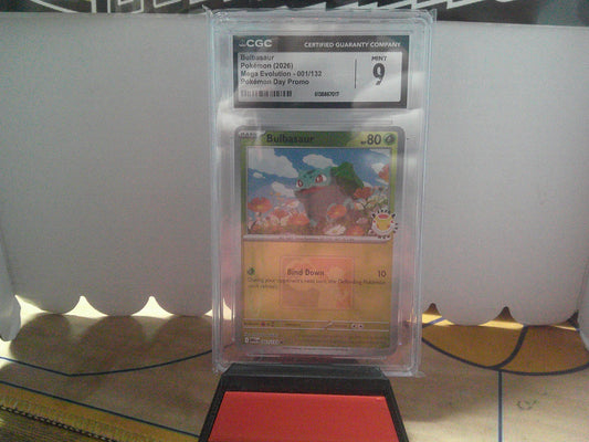 BULBASAUR POKEMON DAY CGC 9