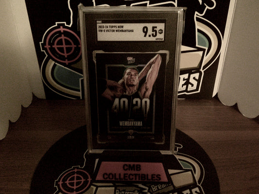 2023-24 Topps Now VW-5 Victor Wembanyama SGC 9.5