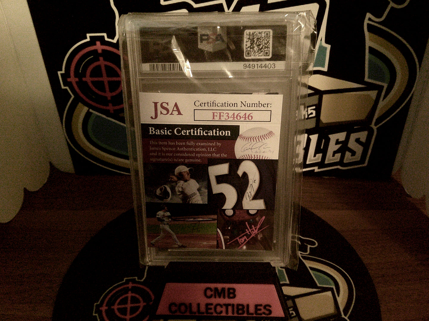 2001 Leaf R & S John Elway PSA/DNA Cert #50 PSA 8