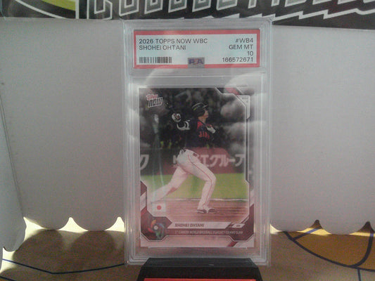 2026 TOPPS NOW WBC SHOHEI OHTANI PSA 10