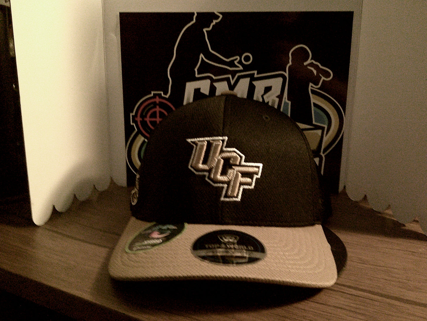 UCF Knights Top of the World Reflex 2-Tone Flex Hat-Black/Gold