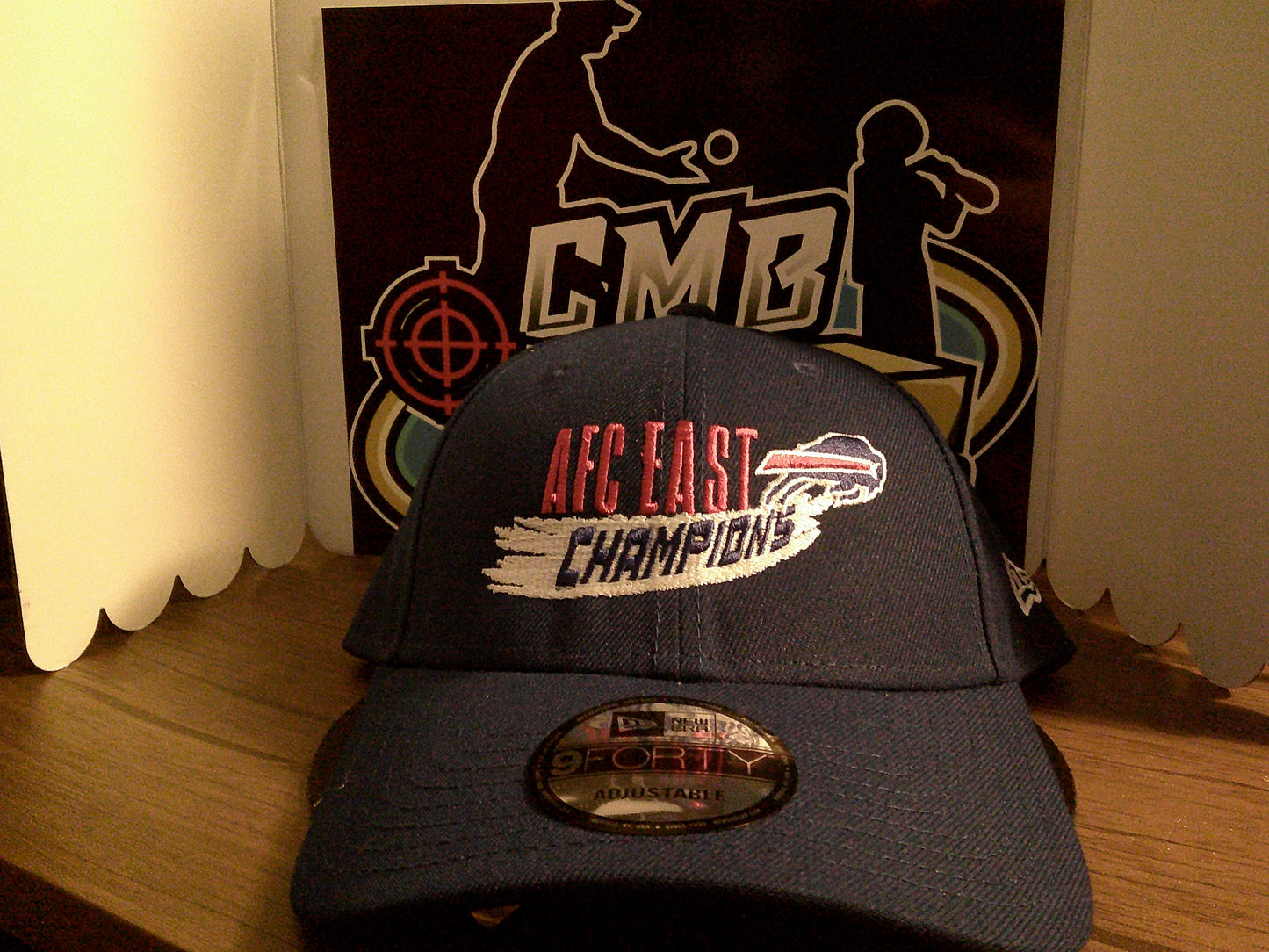 Buffalo Bills New Era 2022 AFC East Division Champions 9FORTY Adjustable Hat-Royal